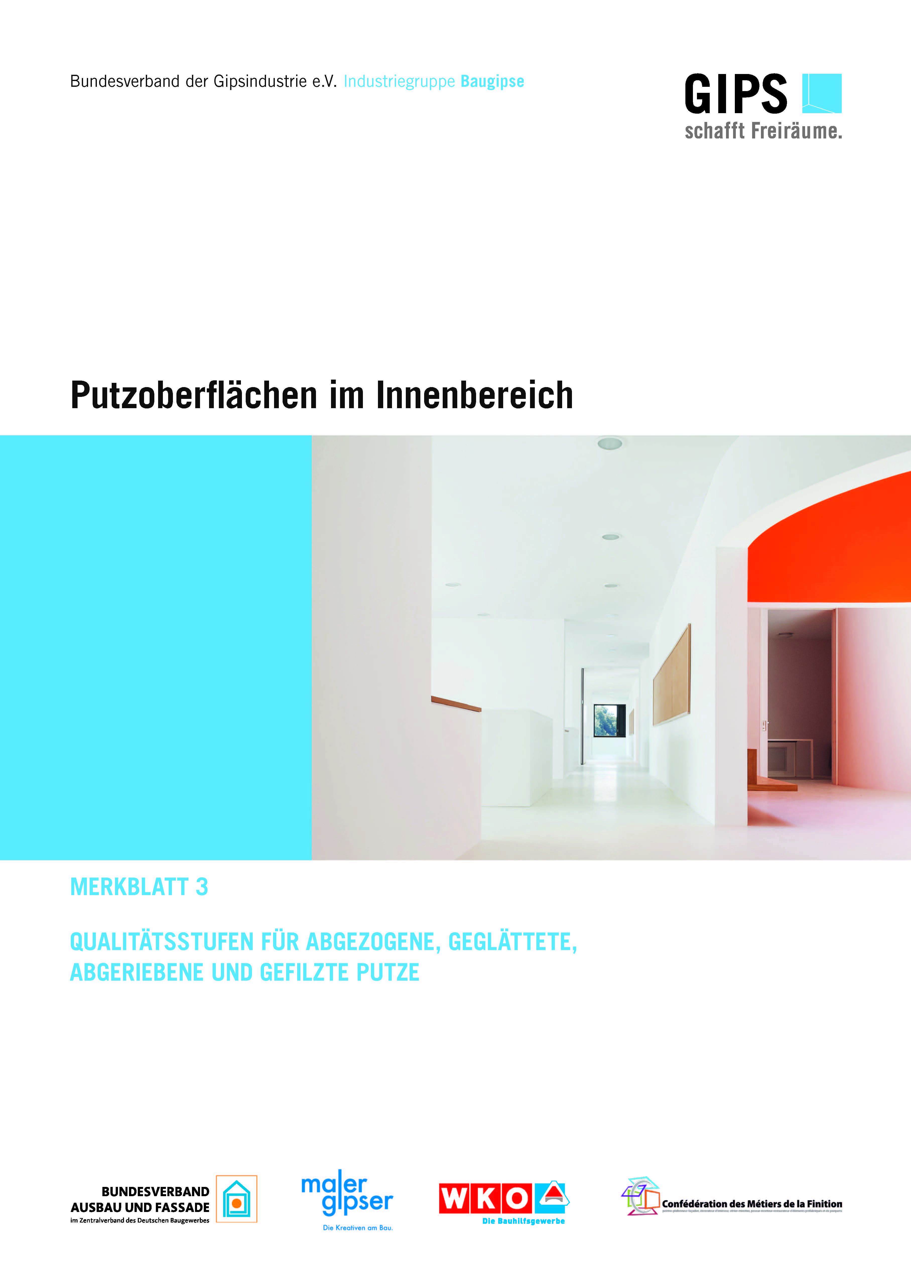 DECKBLATT Merkblatt BV Gipsindustrie